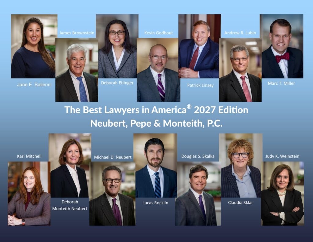2027 best lawyers portraits from neubert, pepe & monteith